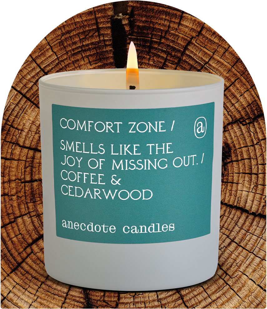 Anecdote Candles - Wholesale Jar/Filled Candle - Comfort Zone (Coffee & Cedarwood) Candle9
