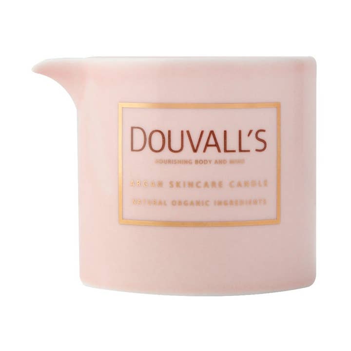 Vela de argán para el cuidado de la piel, naranja festiva e incienso para venta al por mayor de Douvall's