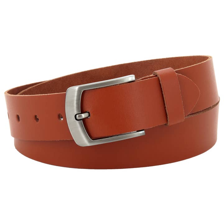 40 mm belt made in Germany EH559-SL cognac for wholesale by A-Venten GmbH