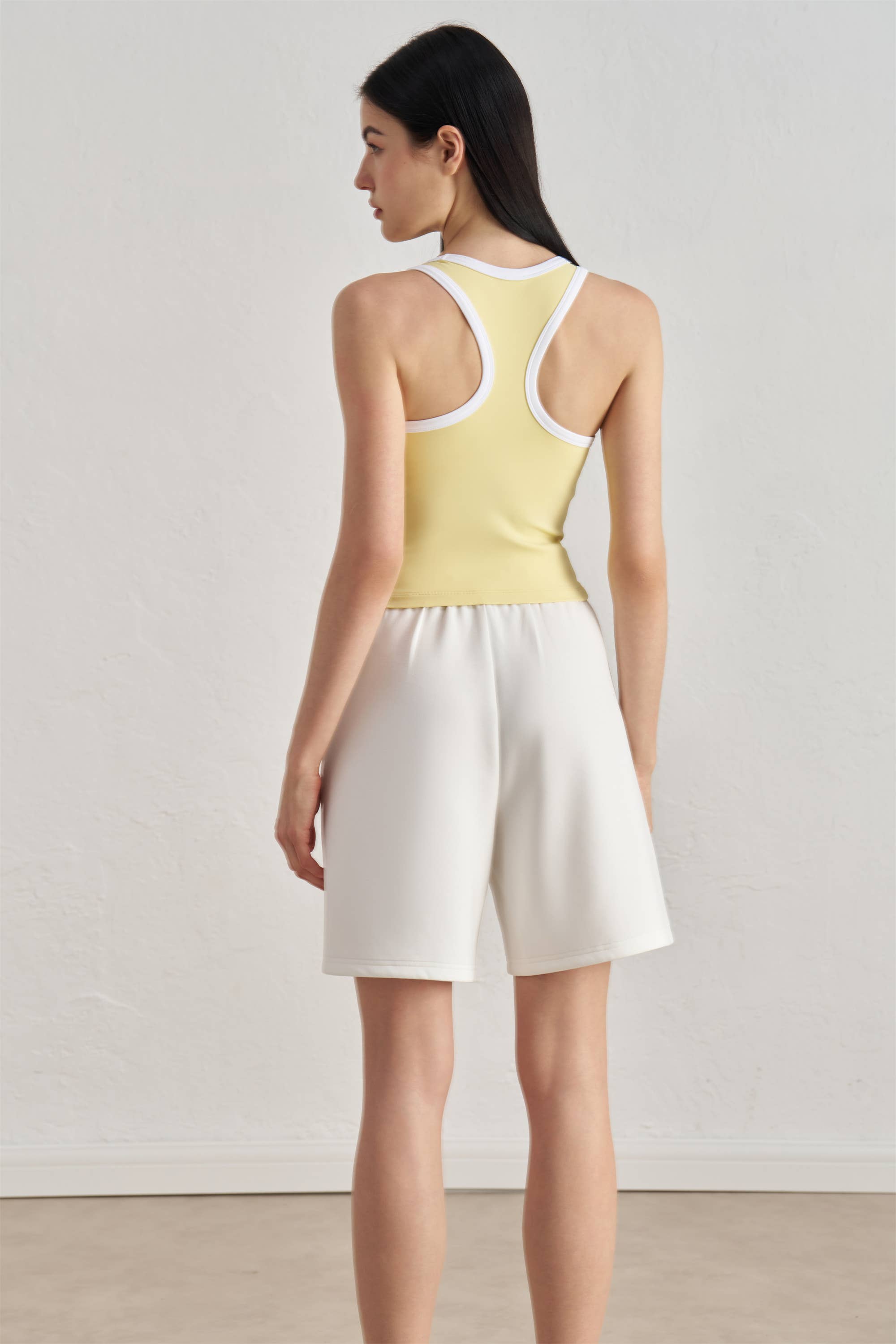 91thelabel – wholesale Athletic top – Women′s – June Color Contrast Racer Back Active Top6