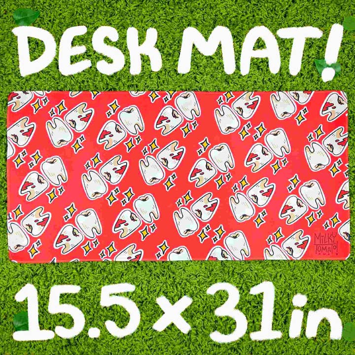 Zahn-Schreibtischunterlage! für den Großhandel von Milky Tomato