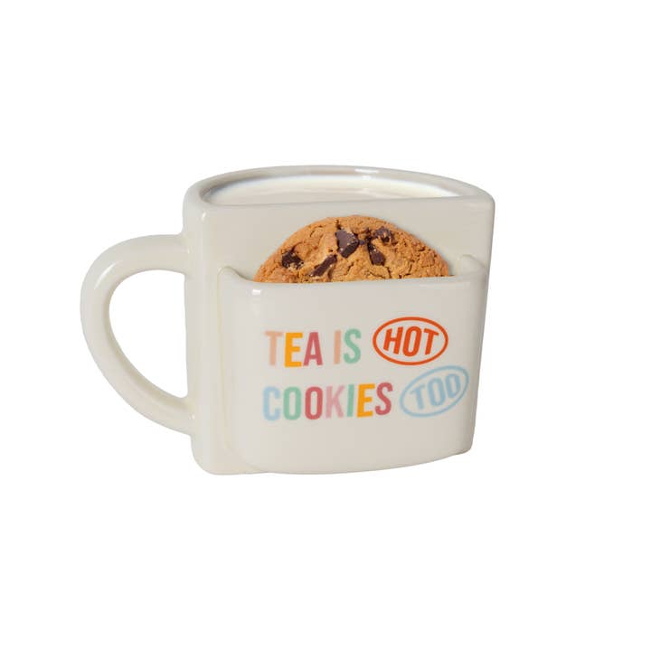Fisura - Wholesale Coffee Mug - Pocket mug "tea is hot cookies too"1