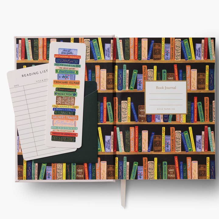 Rifle Paper Co. - Wholesale Journal/Diary - Book Club Embroidered Book Journal1