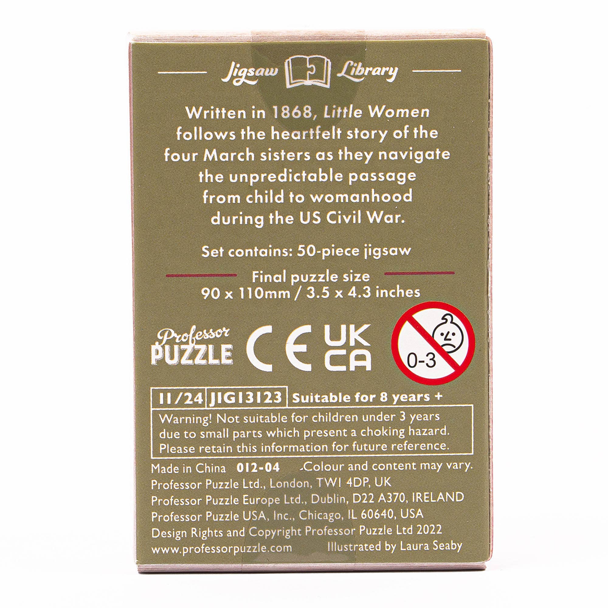 Professor Puzzle USA, Inc. - Wholesale Puzzle - Adult - Mini Jigsaw Library Mixed CDU (D.48)9