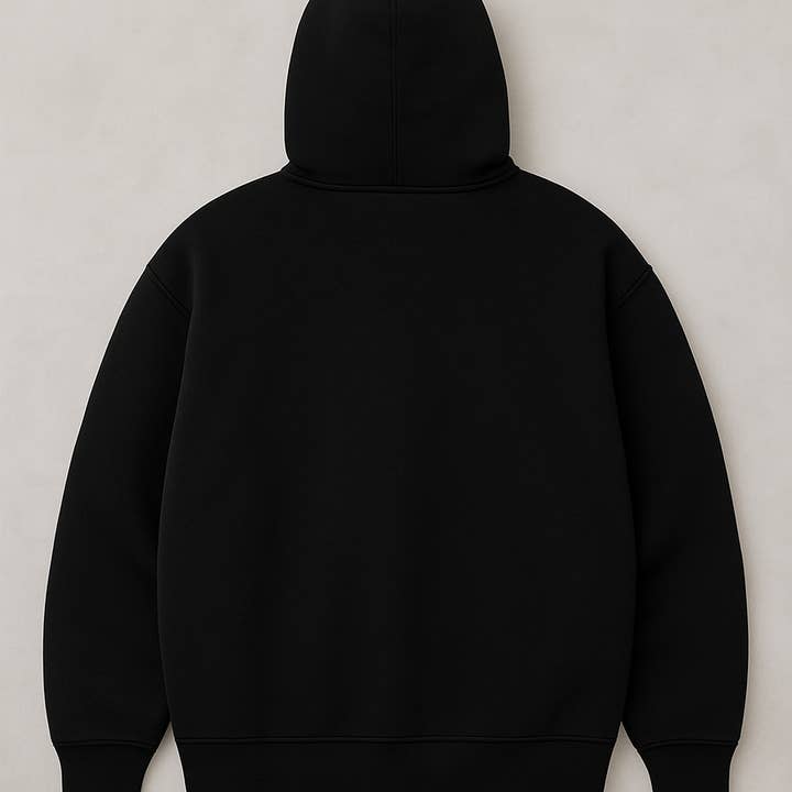 Factory Blanks - Wholesale Hoodie - Unisex - 500GSM French Terry Boxy Hoodie – Luxe Oversized 2025 Cut2