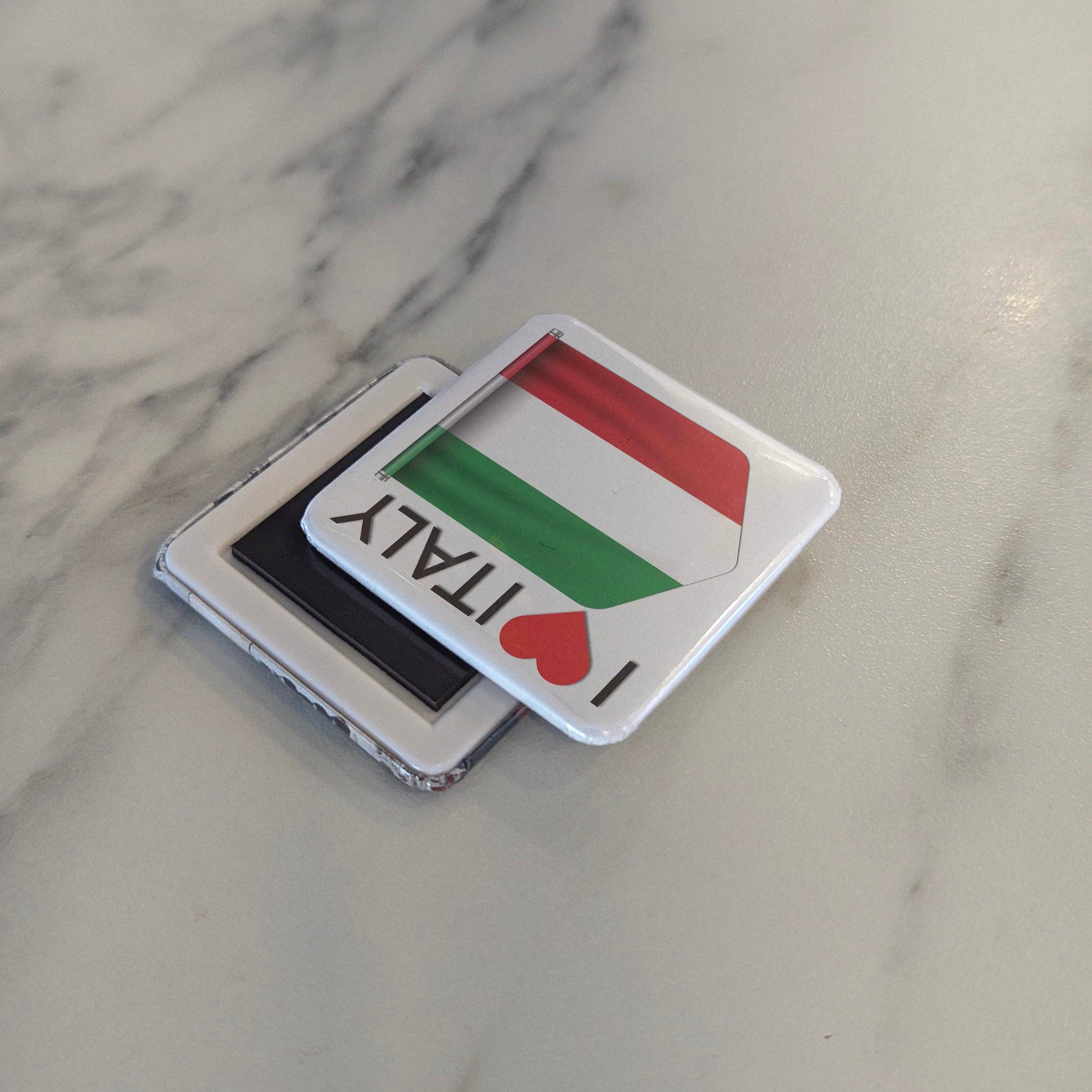 PhiloPerse - Vendita all'ingrosso Calamite - Calamita da Frigo Amo l'Italia3