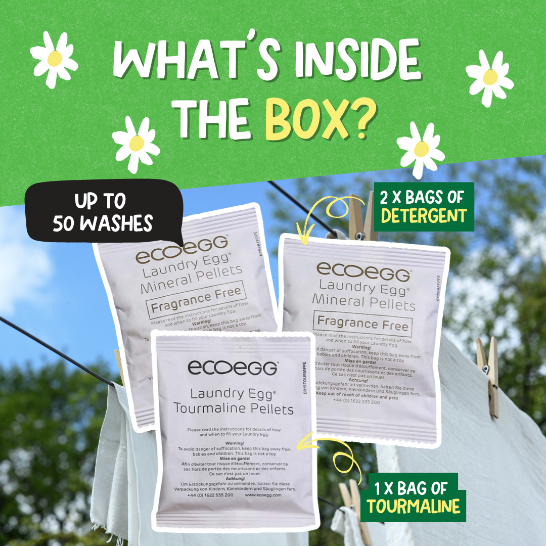 Ecoegg - Wholesale Laundry Detergent Powder/Pods - ecoegg Laundry Egg Refill Pellets - Fragrance Free4