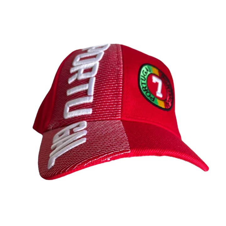 Cappellino estivo da baseball Portugal Trendy con design 3D integrato per la vendita all'ingrosso da parte di Vintage Dreamz
