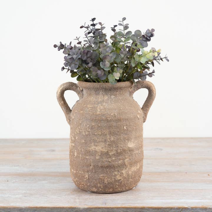 Gainsborough Giftware x Portland Living - Wholesale Vase - Rustic Vase with Handles, 25cm 4
