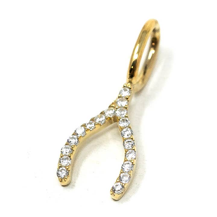Wishbone Charm for wholesale by The Sis Kiss