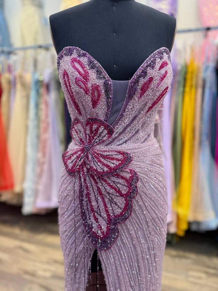 La Veneto - Wholesale Dress - Women's - Couture beaded dress 6