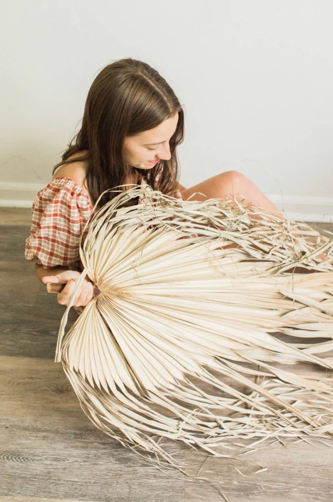 The Blooming Palm - Wholesale Retailermonster - 3 ft (91 cm) jumbo natuurlijke gedroogde wilde palmblad waaiervorm18