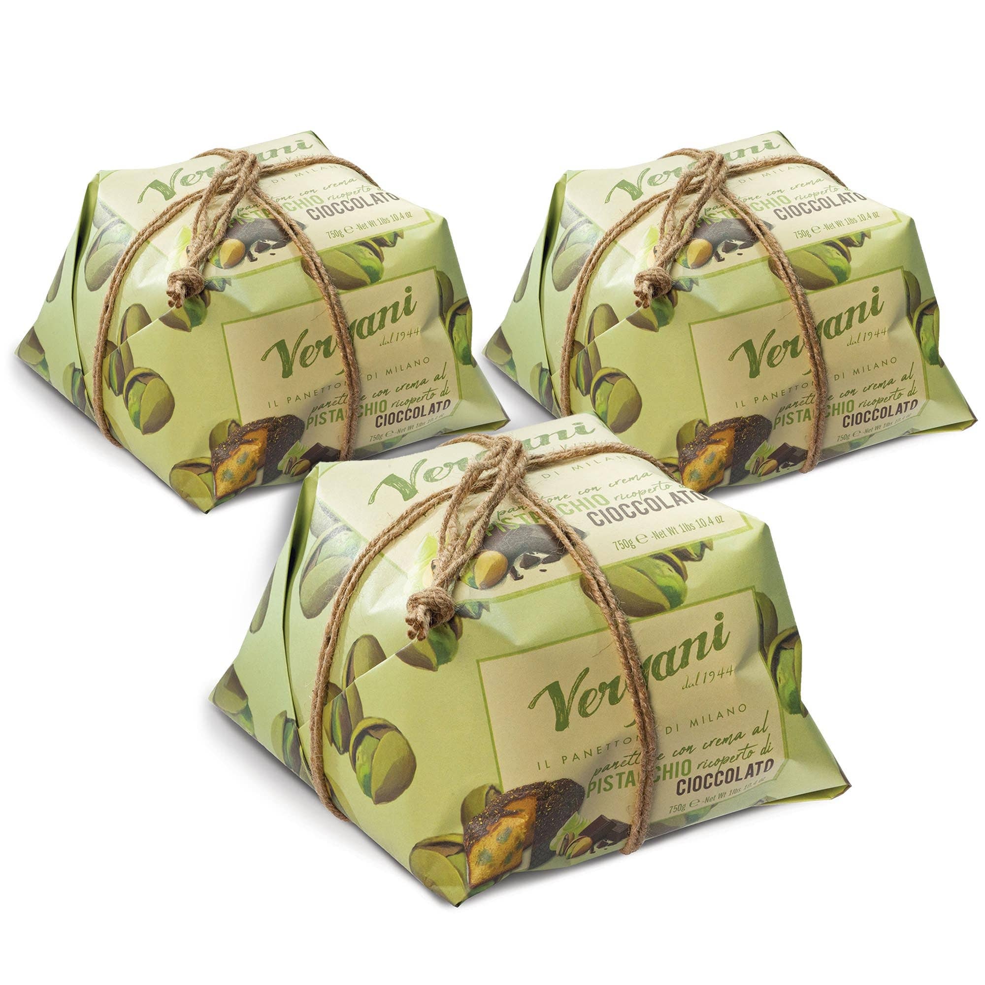 Food To Live – Bolo por atacado – Panettone de Pistácio e Chocolate Vergani - 750g (1,65 lb)8