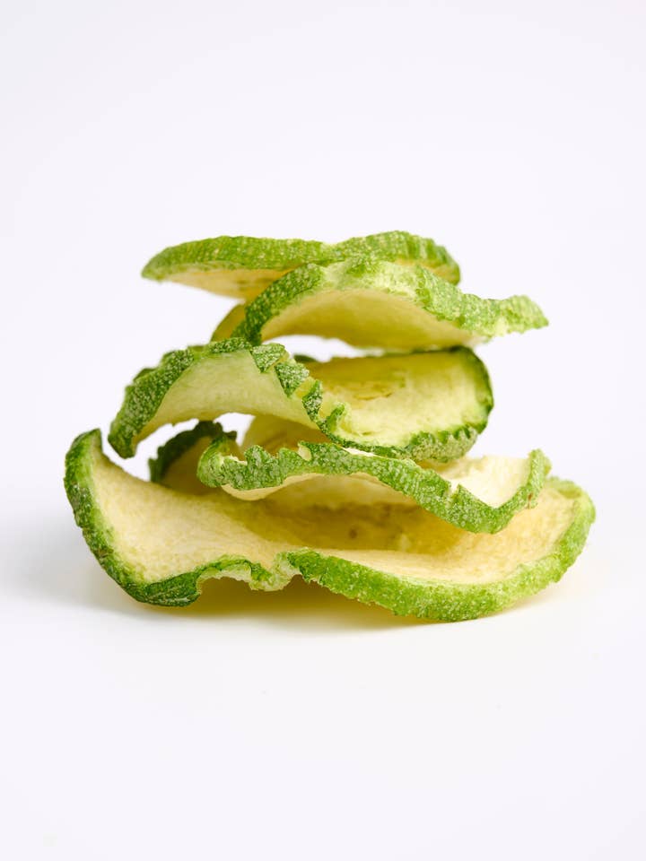 Chips de Courgette - Sel de Mer - 6,99 $ / Sac pour la vente par Veggie Vice