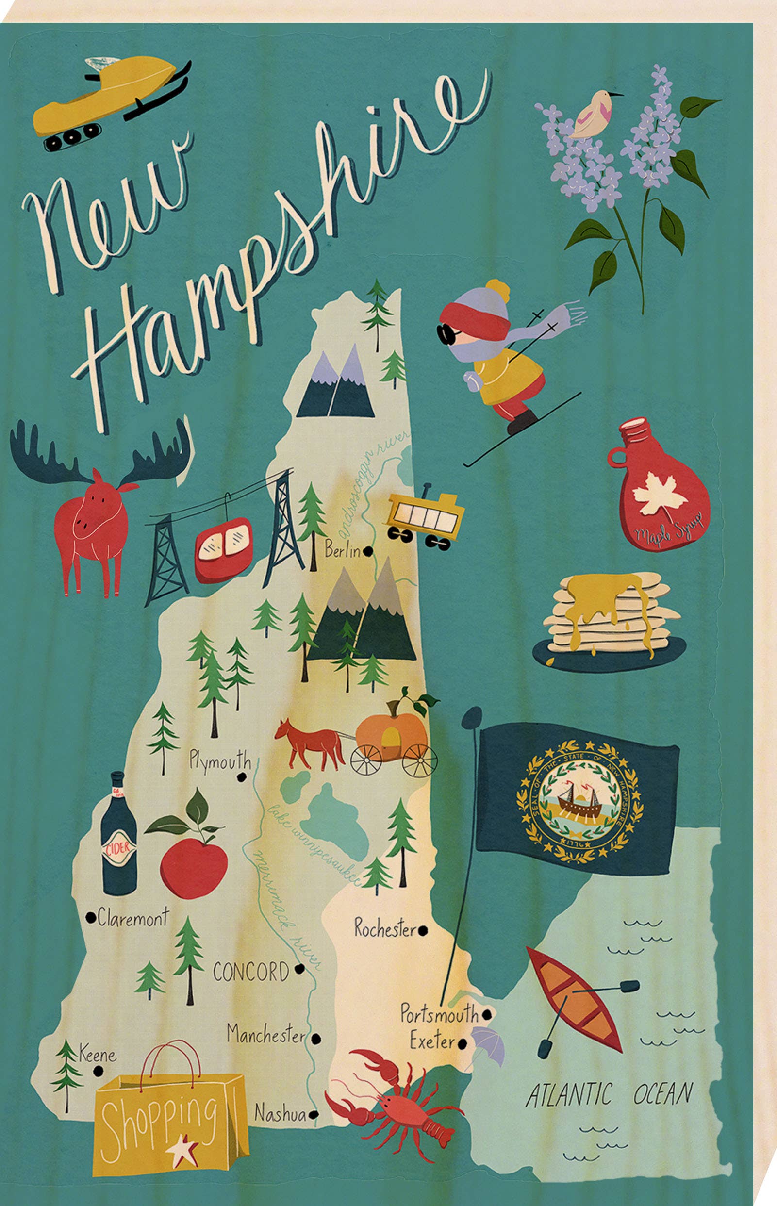 Works of Heart - Vendita all'ingrosso Cartoline - Home State Home Cartoline29