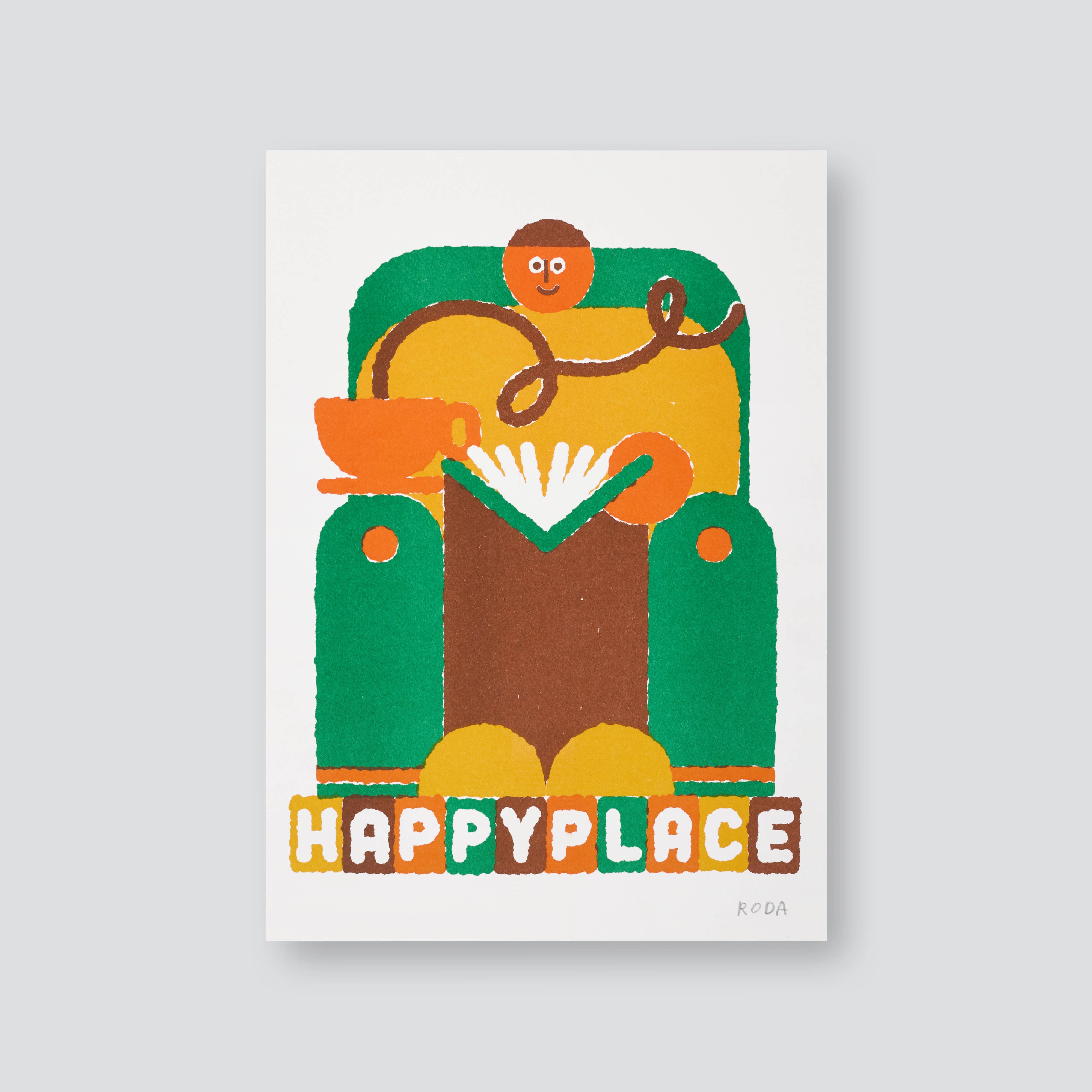RODA - Wholesale Art Print - Happy Place