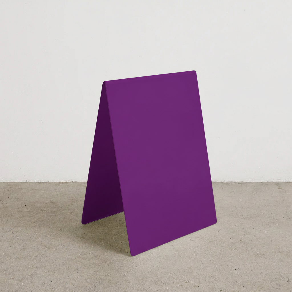 Signs and Mirrors – wholesale Sign – #010 - Opaque Acrylic A-Frame Sidewalk Sign18