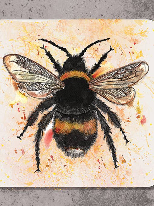 Bee Coaster for wholesale by Dollyhotdogs