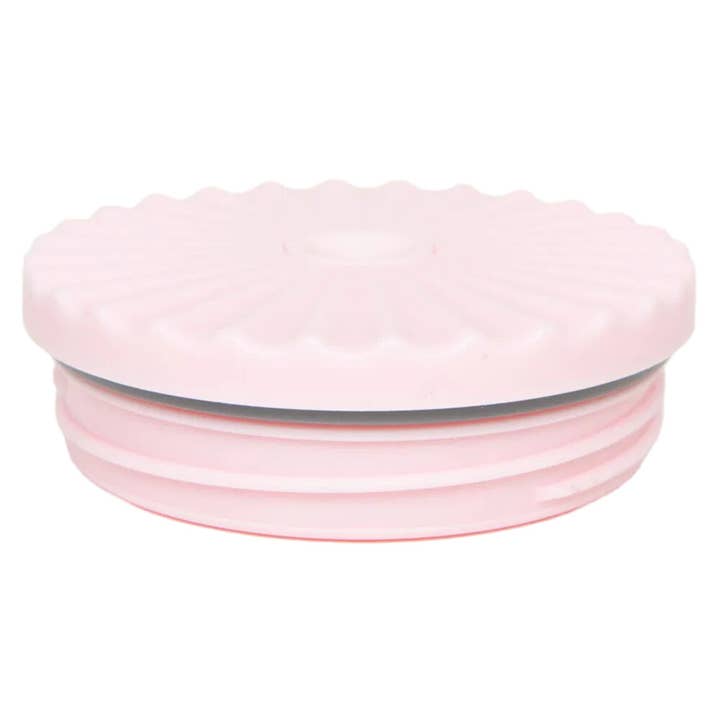 Light Pink Candy Canes Christmas Tumbler Cup w/ Handle for wholesale on Faire
