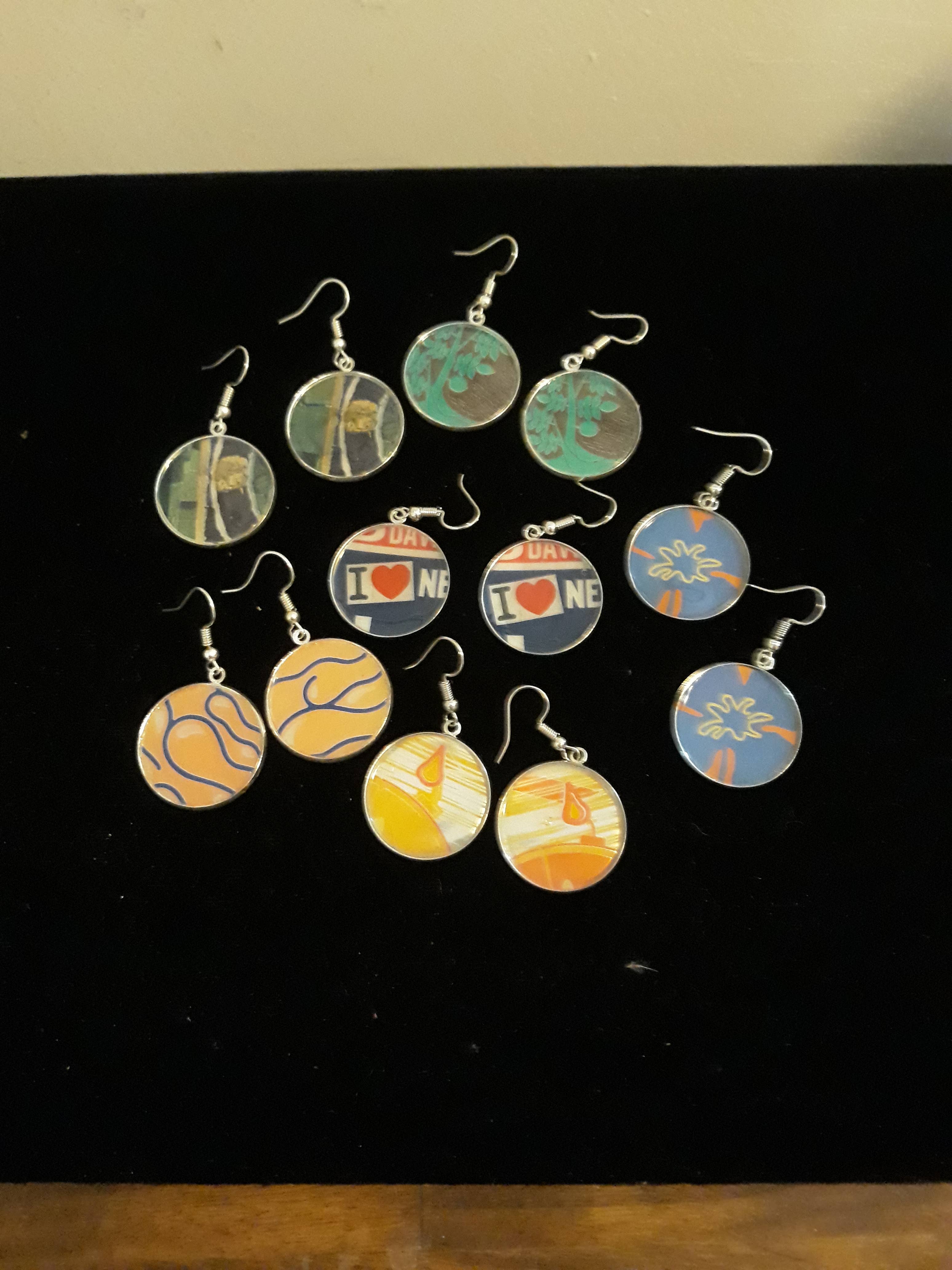 Dawna Anders Photography - Wholesale Dangle Earrings - Assorted Recycled Aluminum Can Earrings1