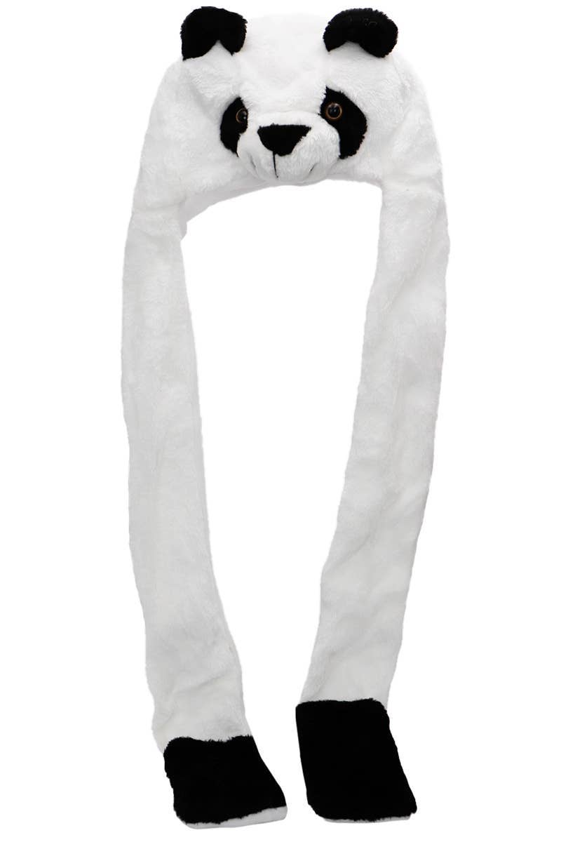 ASSORTED Animal Pals Fuzzy Plush Hat With Long Ear Flaps for wholesale on Faire21