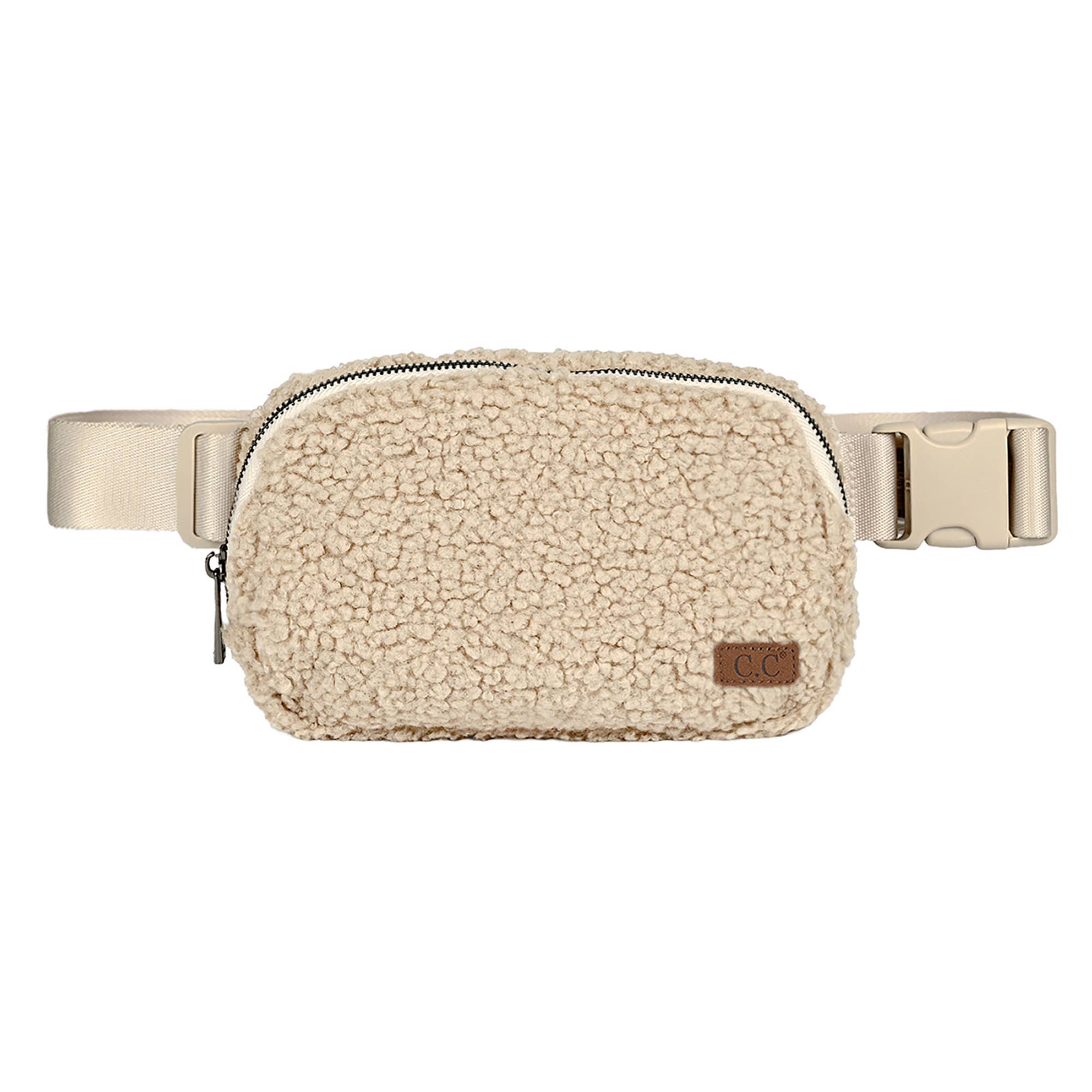 Truly Contagious - Wholesale Belt Bag - Women's - CC Sherpa Unisex Belt Bag Fanny Pack BGS00570
