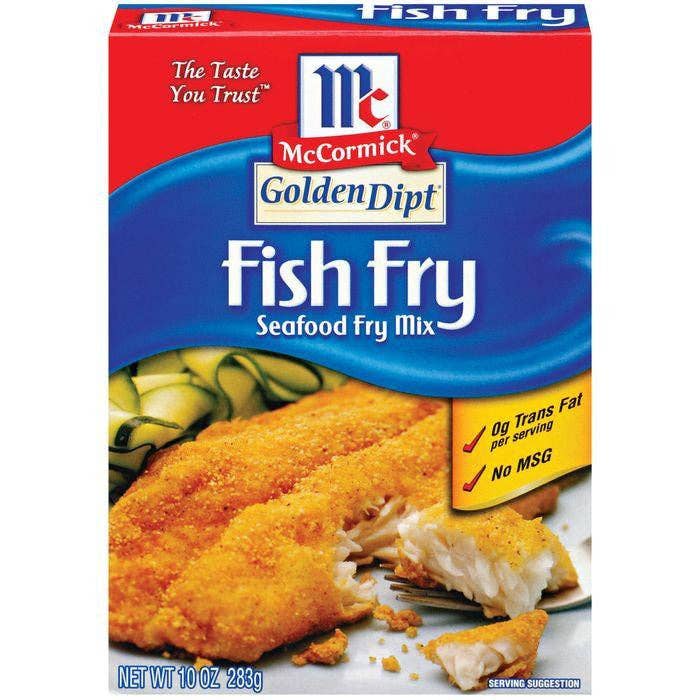 Golden Dipt Fish Fry Seafood Fry Mix 10 Oz for wholesale by KeHE Distributors, LLC