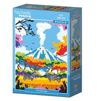 Pieces & Peace – Großhandel Puzzle - Erwachsene – 500-Teile Puzzle Hachette - Wildlife0