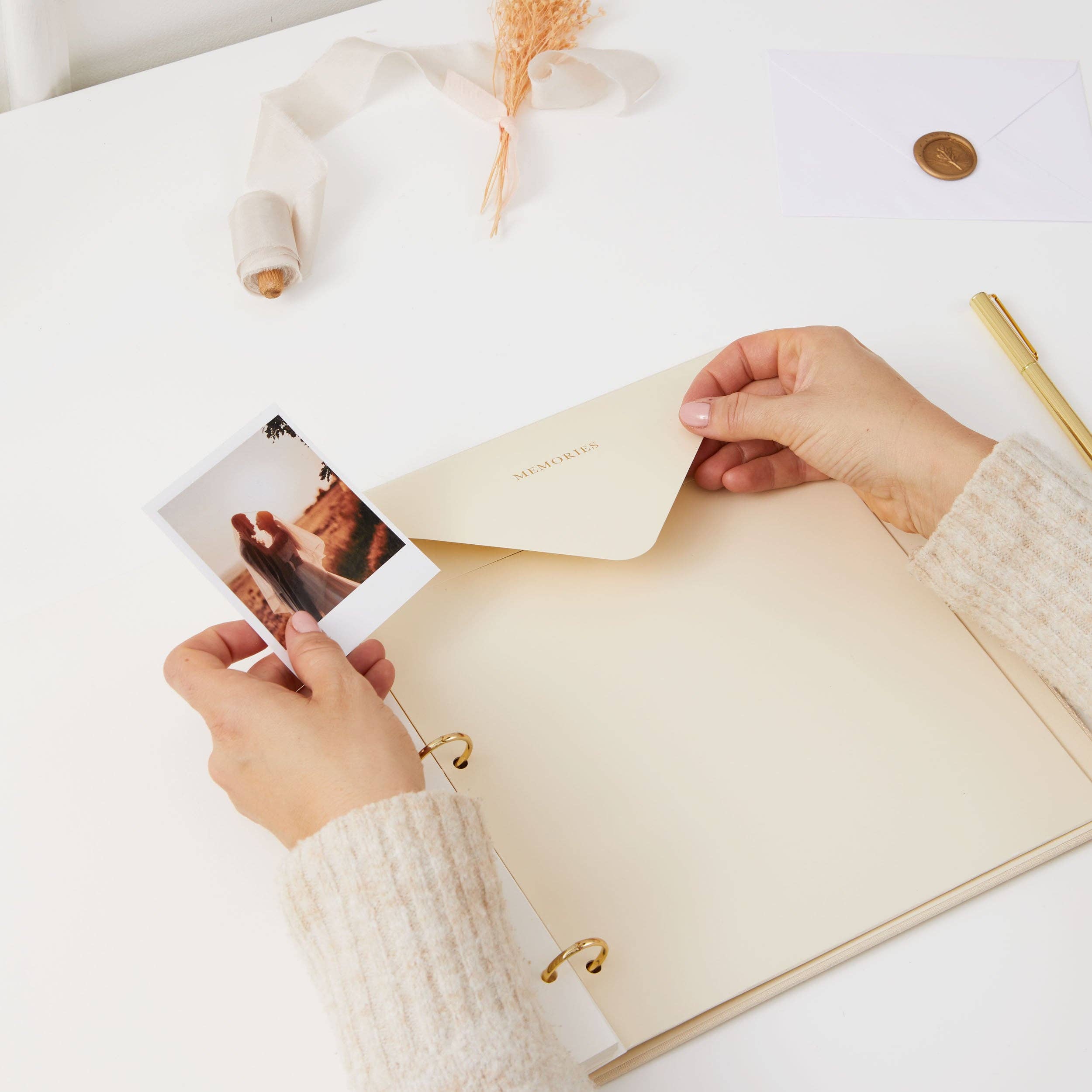 Blush And Gold – Engroshandel Fotoalbum – Vores bryllupsdag - fotoalbum10