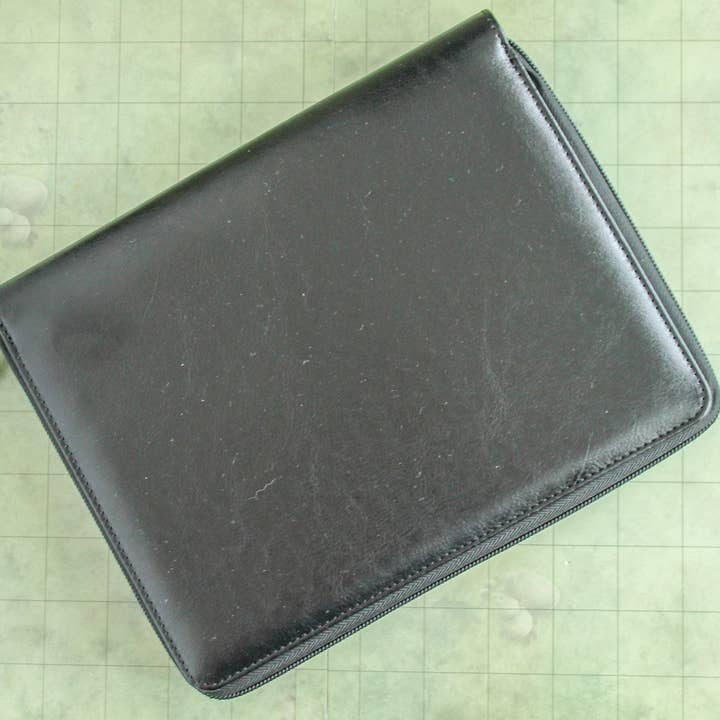 Mystery Dice Goblin - Wholesale Dice - Black Leather Mystery Blind Folder with 5 Dice Sets2