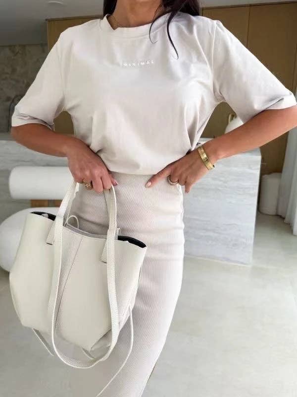 ESTEE BROWN - Wholesale Screen Printed T-Shirt - Women's - Printed T-shirt - 2206-439