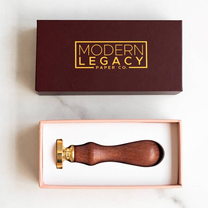 Modern Legacy Paper Company - Wholesale Rubber/Decorative Stamp - Custom Wax Seal Stamp (Individual)0