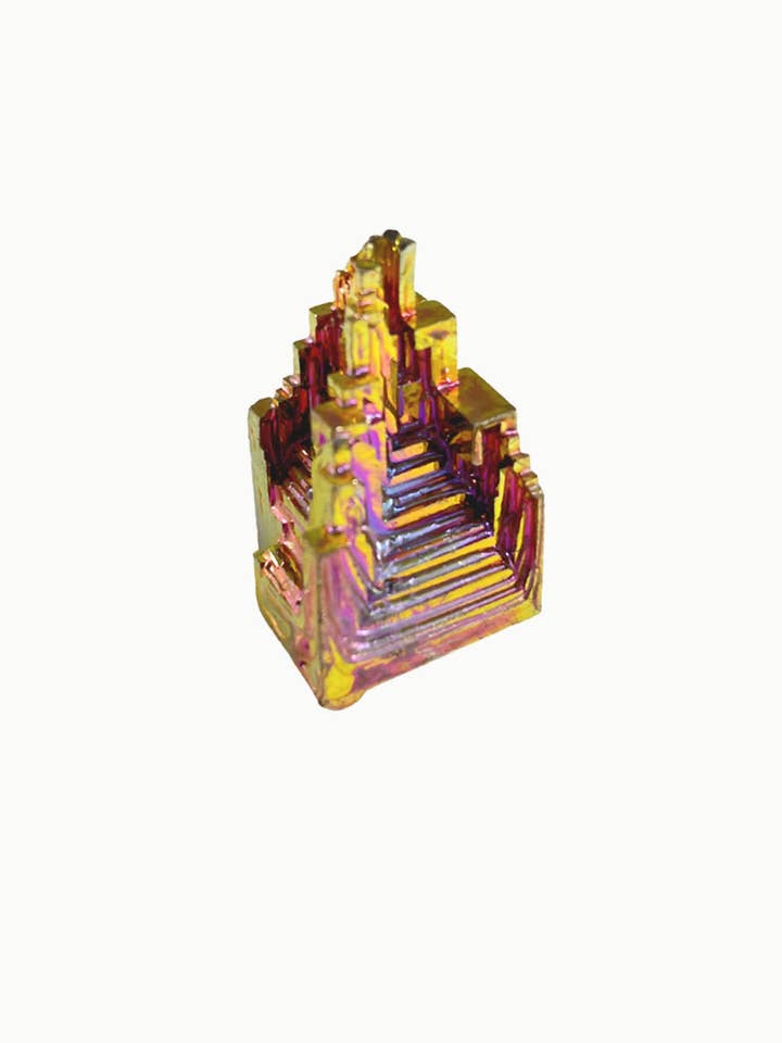 Rainbow Aura Bismuth Cluster #4 for wholesale by Sivalya