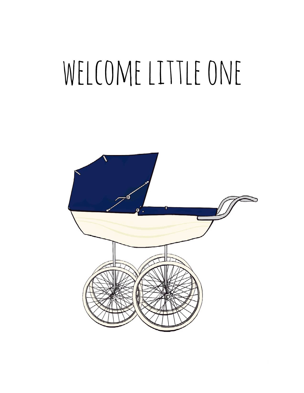 Noted By Copine - Wholesale Baby Card - Welcome Little One1
