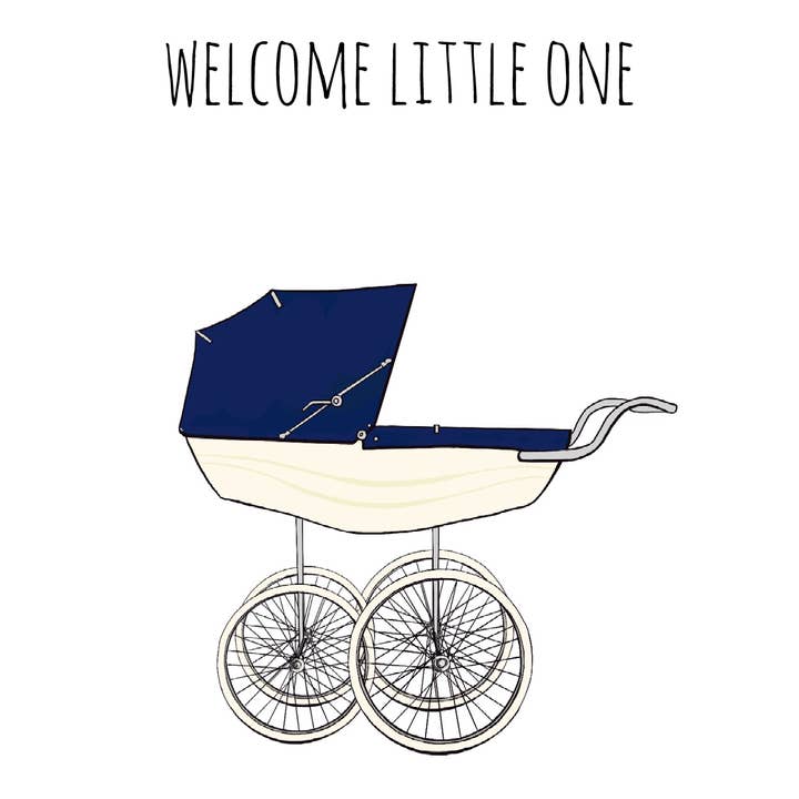 Noted By Copine - Wholesale Baby Card - Welcome Little One1