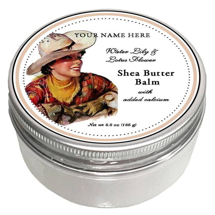 Western Woman Cowgirl Balm Floral Citrus 5 oz for wholesale by Kiss Me in the Garden