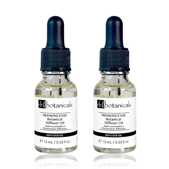 Confezione Risparmio Doppia Olio Diffusore Incenso 15ml per la vendita all'ingrosso da parte di F&J USA LLC - Dr Botanicals - skinChemists