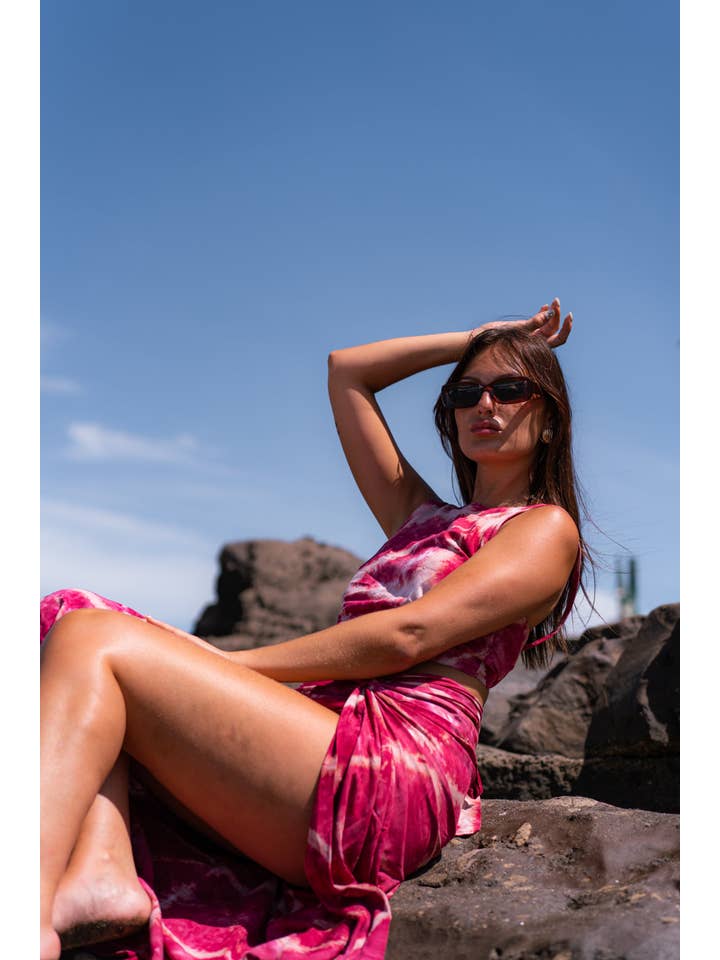 MOSS The Label - Wholesale Blouse – Women’s - Heaven Tie Top5