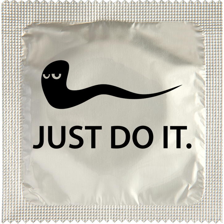CALLVIN EU - Vendita all'ingrosso Regalo divertente/originale - Preservativo « Just Do It »1