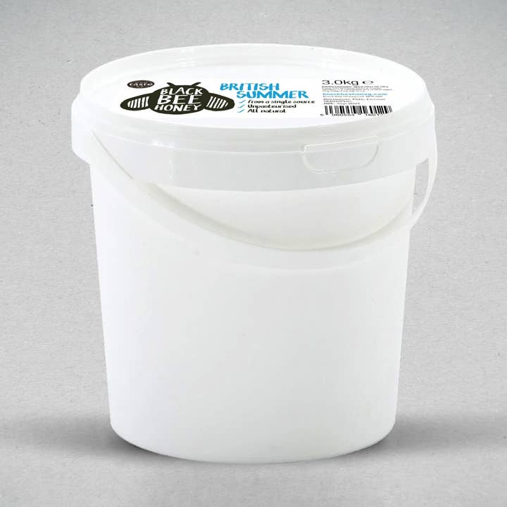 3kg Summer - Large Tub for wholesale by Black Bee Honey