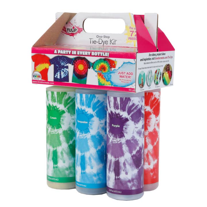 Tulip Party Pack 16 fl. oz. 6-Color Tie-Dye Kit for wholesale by Ilovetocreate