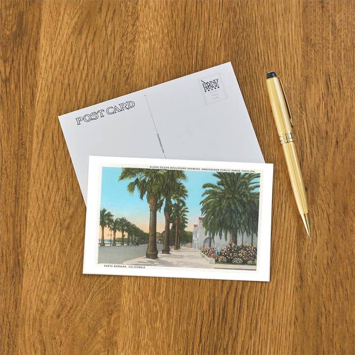 Found Image Press - Wholesale Postcard - Postcard SB-165 Ocean Boulevard, Santa Barbara, California1