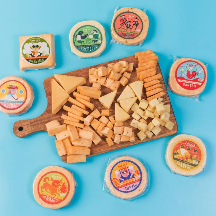 Cheese Brothers - Wholesale Cheese - The Brotherhood Cheese Assortment Pack (8 Cheeses)