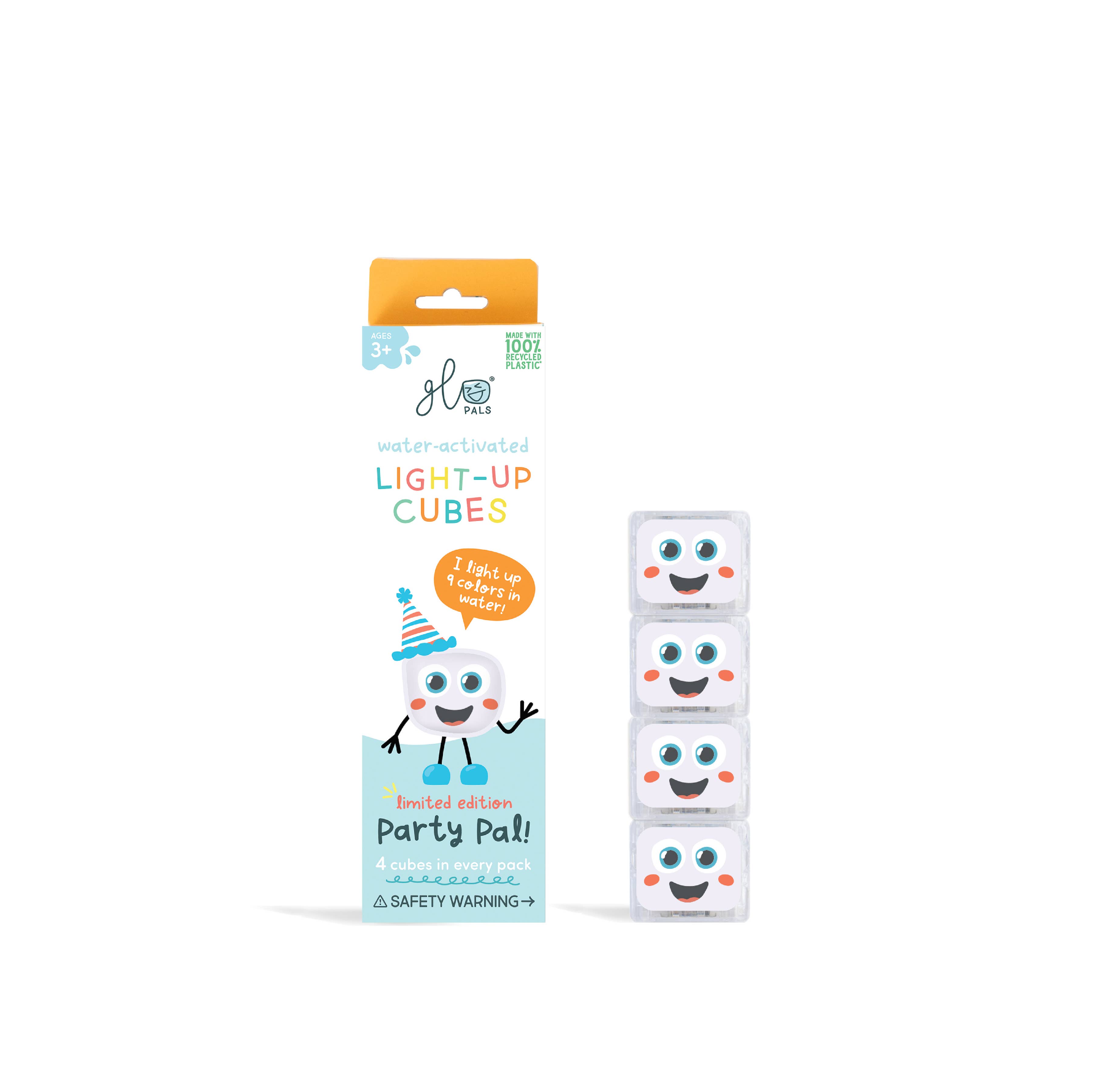 Glo Pals - Vente Jouet lumineux – enfant et bébé - Cubes lumineux Glo Pals Party Pal