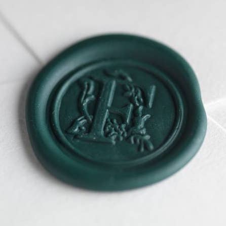 Tampon en cire - F pour la vente par Zetta Florence