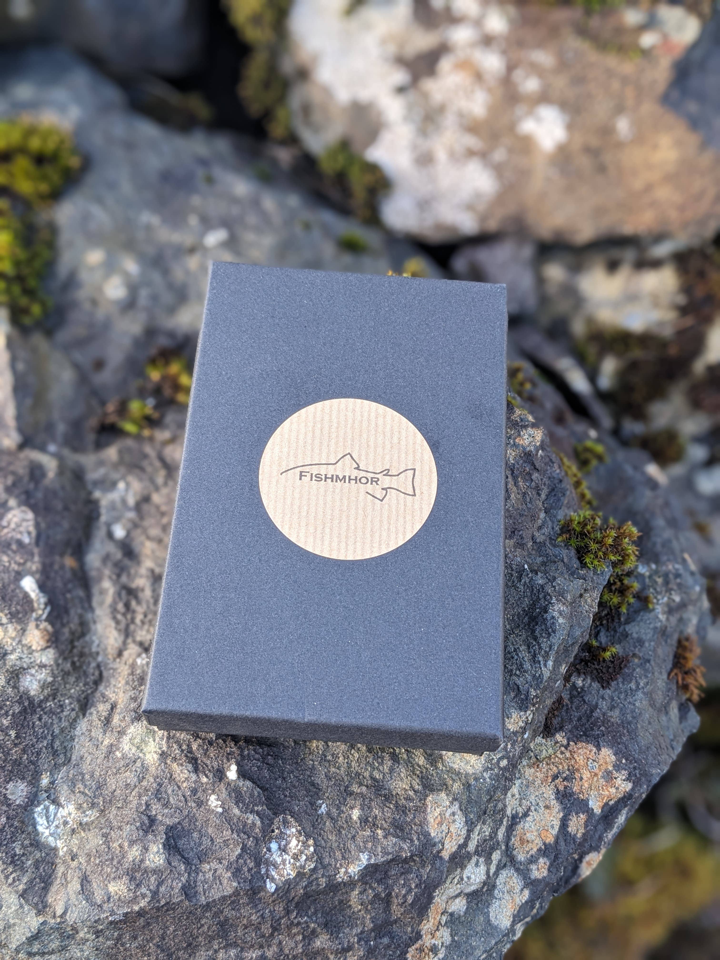 J Boult Designs – wholesale Wallet - Men’s – Sea fishing mackerel leather card wallet12