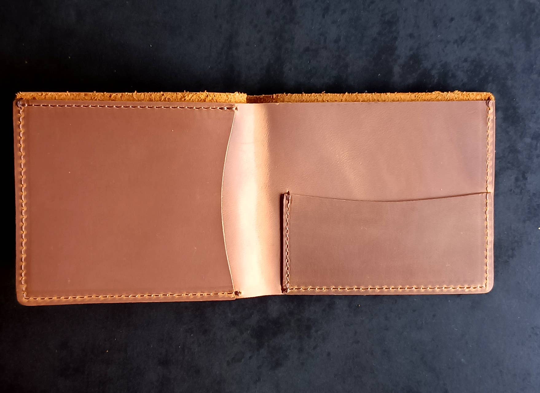 Unique Brand – wholesale Plånbok - Unisex – Läderkorthållare «Wallet» i resinlackerat läder2