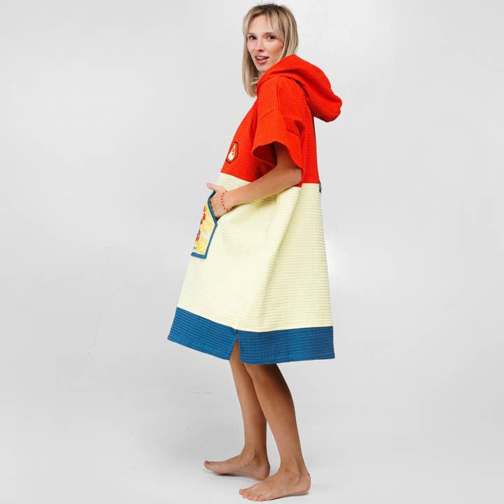 WAVE HAWAII – Großhandel Poncho – Unisex – WAVE HAWAII Reiseponcho Wailua5