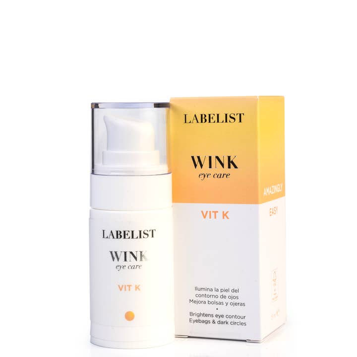Labelist cosmetics - Wholesale Eye Cream/Gel - WINK SERUM EYE CARE VIT K - Moisturizer for Dark Circles2