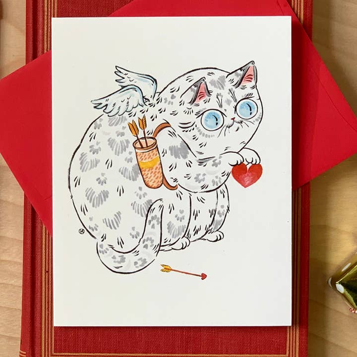 Paper Puffin - Vendita all'ingrosso Biglietti per San Valentino - Carina Carta di Cupido